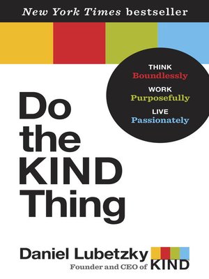 cover image of Do the KIND Thing